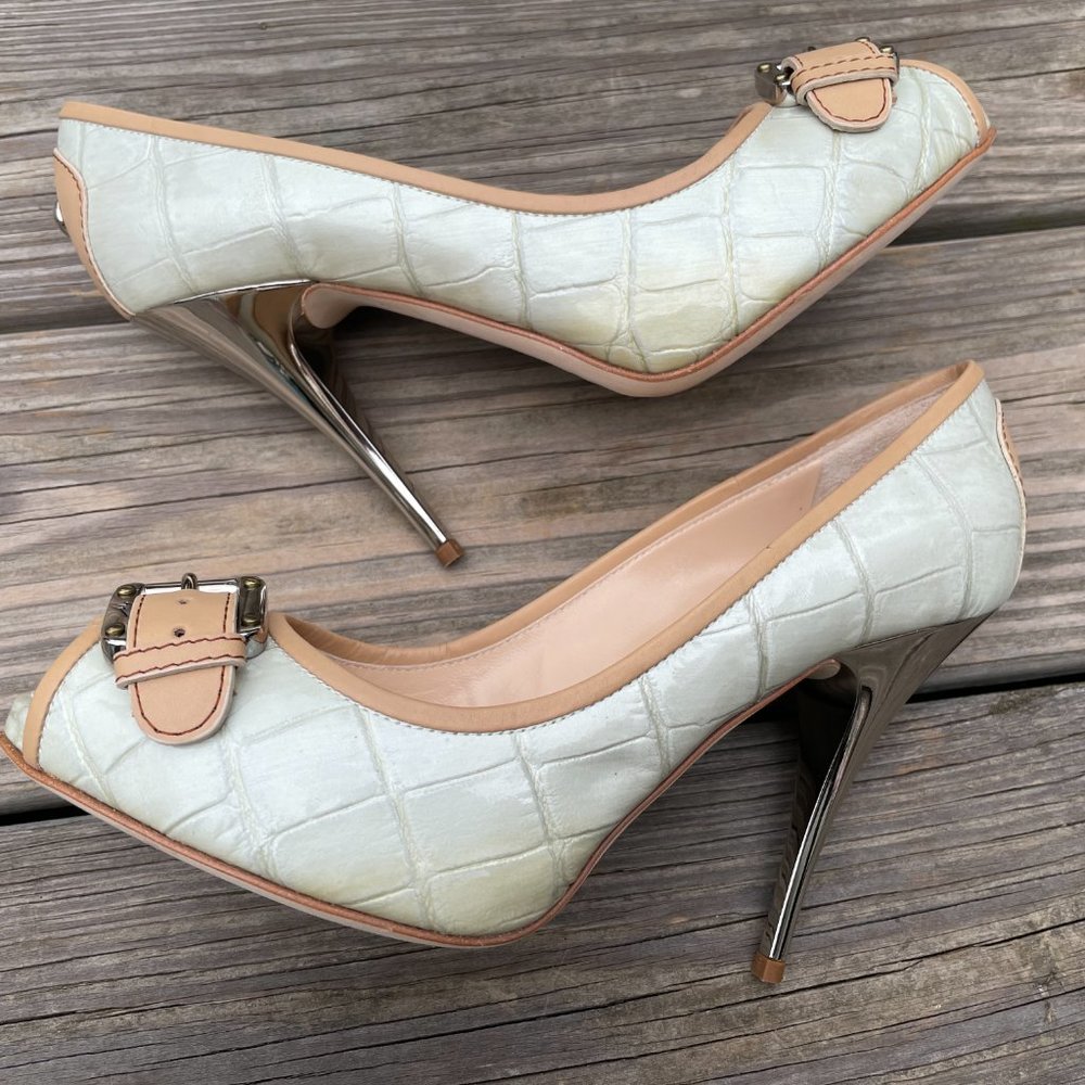 Giuseppe Zanotti Women Heel Shoes Open Toe Pump Ma - Picture 4 of 16